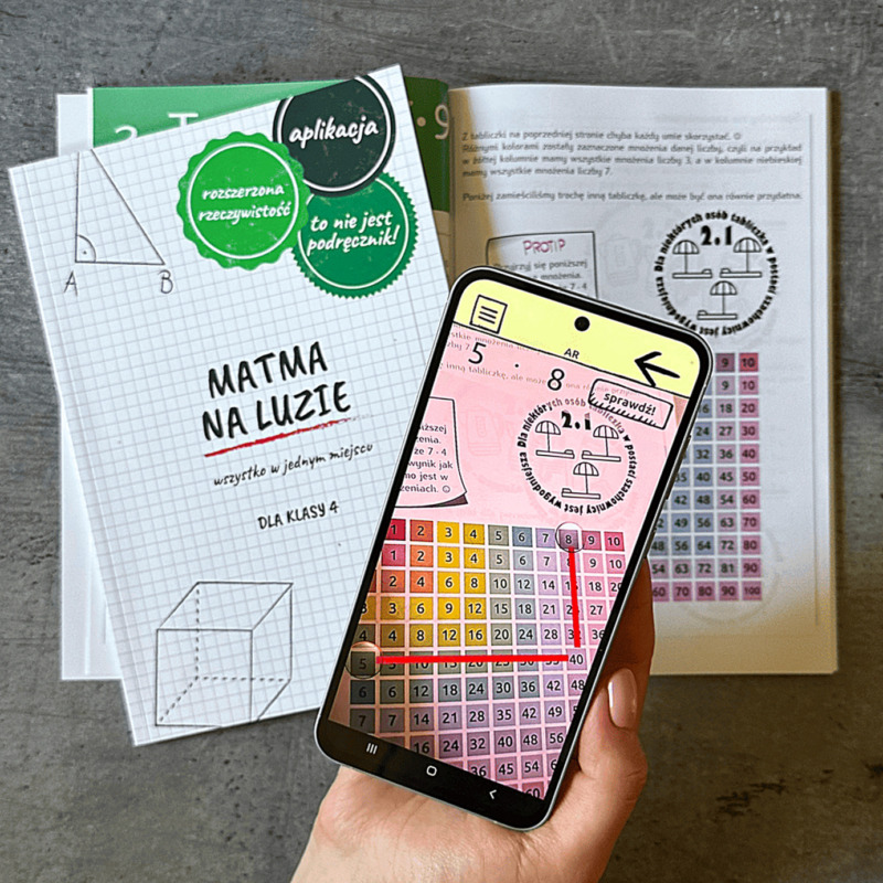 Okładka: Matma na Luzie dla klasy 4