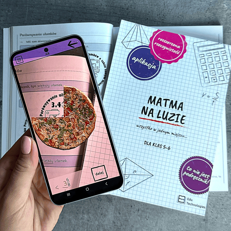 Okładka: Matma na Luzie dla klas 5–6