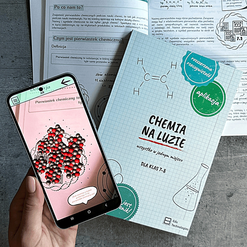 Okładka: Chemia na Luzie dla klas 7–8